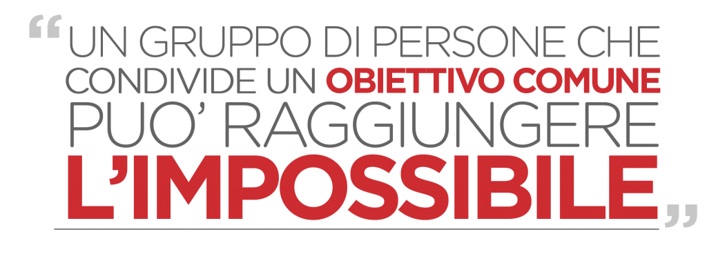 frase motivazionale gruppo lavoro